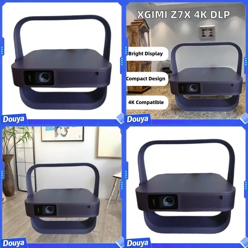 XGIMI Z7X 4K DLP Projector with High Brightness Full HD 3D Android Wifi Beamer for Dolby Audio for Home Theater 2G RAM LED