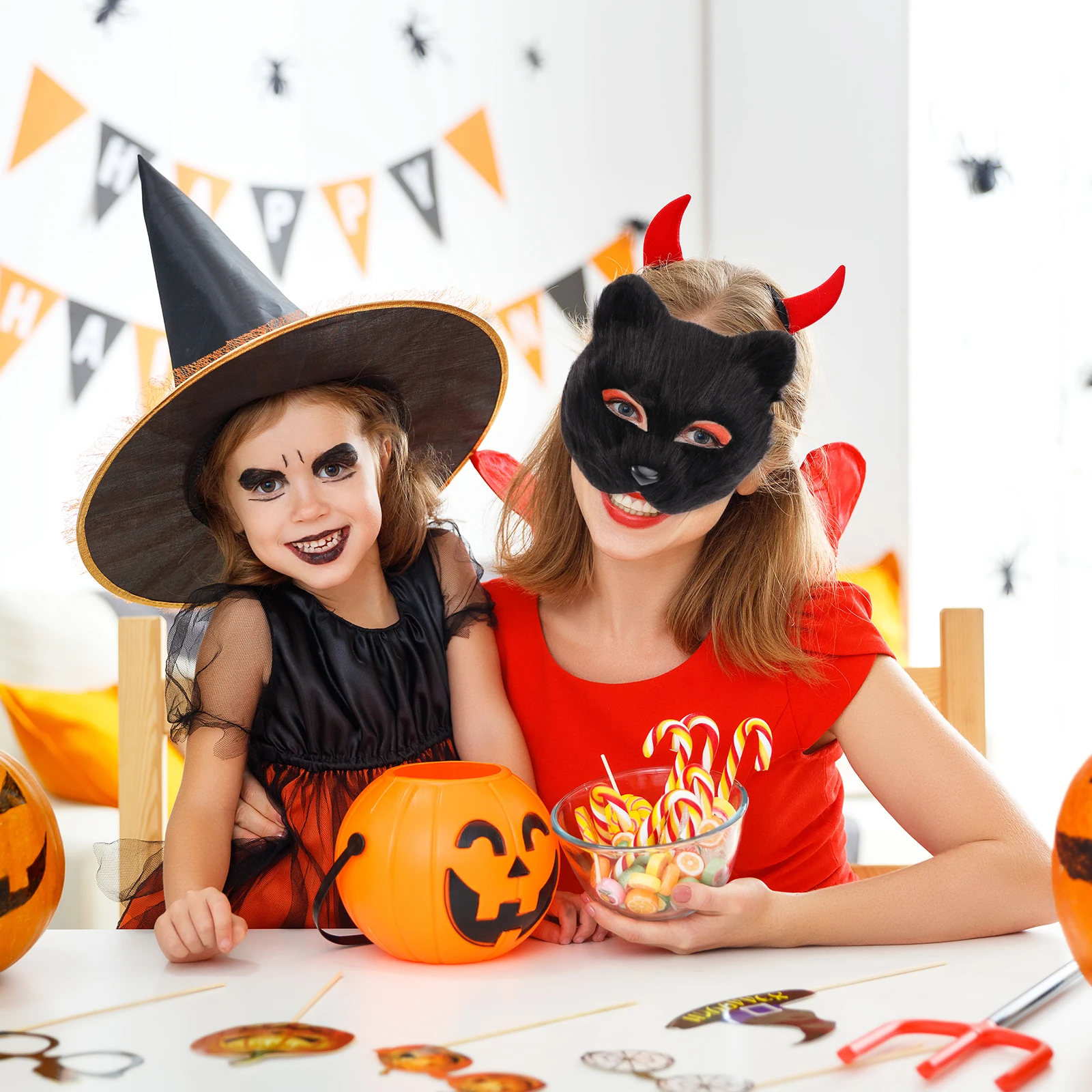 

Fox Mask Lightweight Material Comfortable Breathing Hole Halloween Cosplay Carnival Masquerade Ball Selfie Photo Prop Elegant