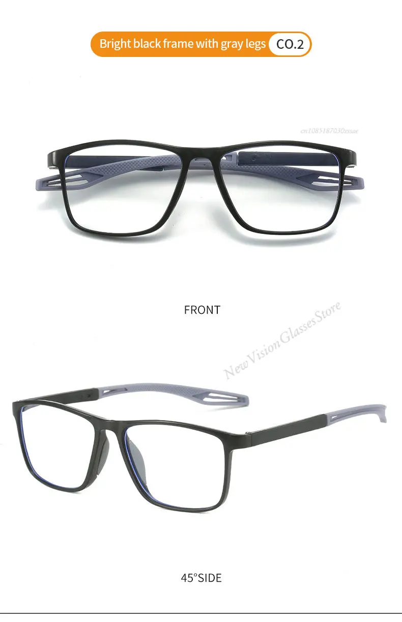 Sport Reading Glasses Ultralight Anti-blue Light Presbyopia Eyeglasses Men\'s Hyperopia Optical Eyewear Diopters To +4.0 Очки