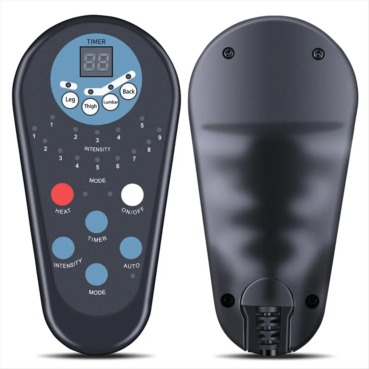 (ABGQ) Recliner Remote Handset Controller Replacement, for Relaxzen Longstreet Rocker Power Recliner, 8 Pin Female Plug Remote