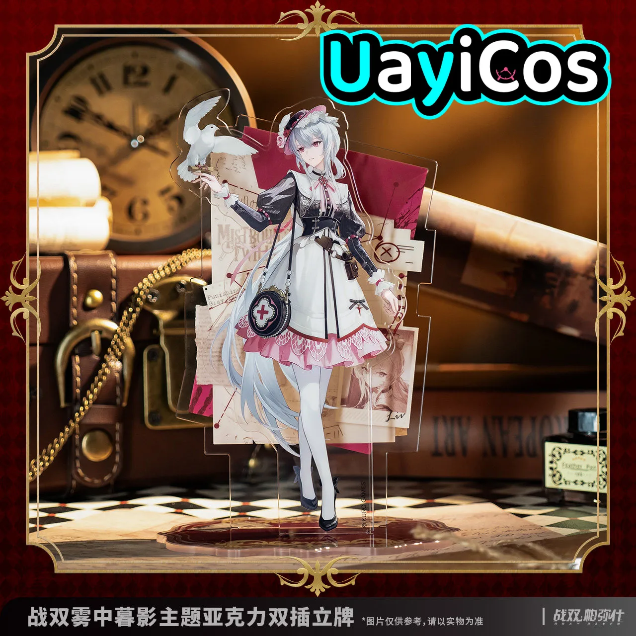 

В наличии: Оригинальная акриловая фигурка GRAY RAVEN:PUNISHING Lee Lucia Liv – настольное украшение, аксессуар для куклы, аниме-фигурка, игровая игрушка