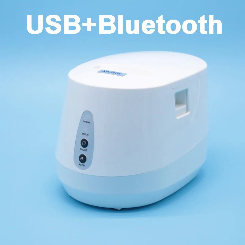 Bluetooth принтер штрих-кода, 20-60 мм, с поддержкой Qr-кода