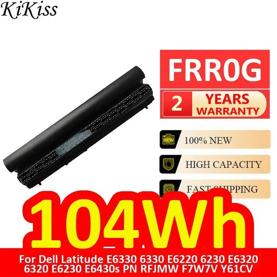 

Аккумулятор для ноутбука Dell Latitude E6330 6330 E6220 6230 E6320 6320 E6230 E6430s PN Rfjmw F7W7V Y61CV FRR0G 104 Втч долговечный