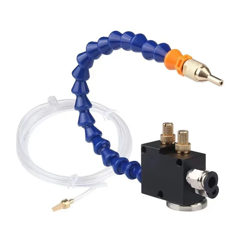 BPV-3000 Pneumatic Mist Coolant Sprayer, Universal Flexible Cooling Pipe Atomization Nozzle for Machine Tool