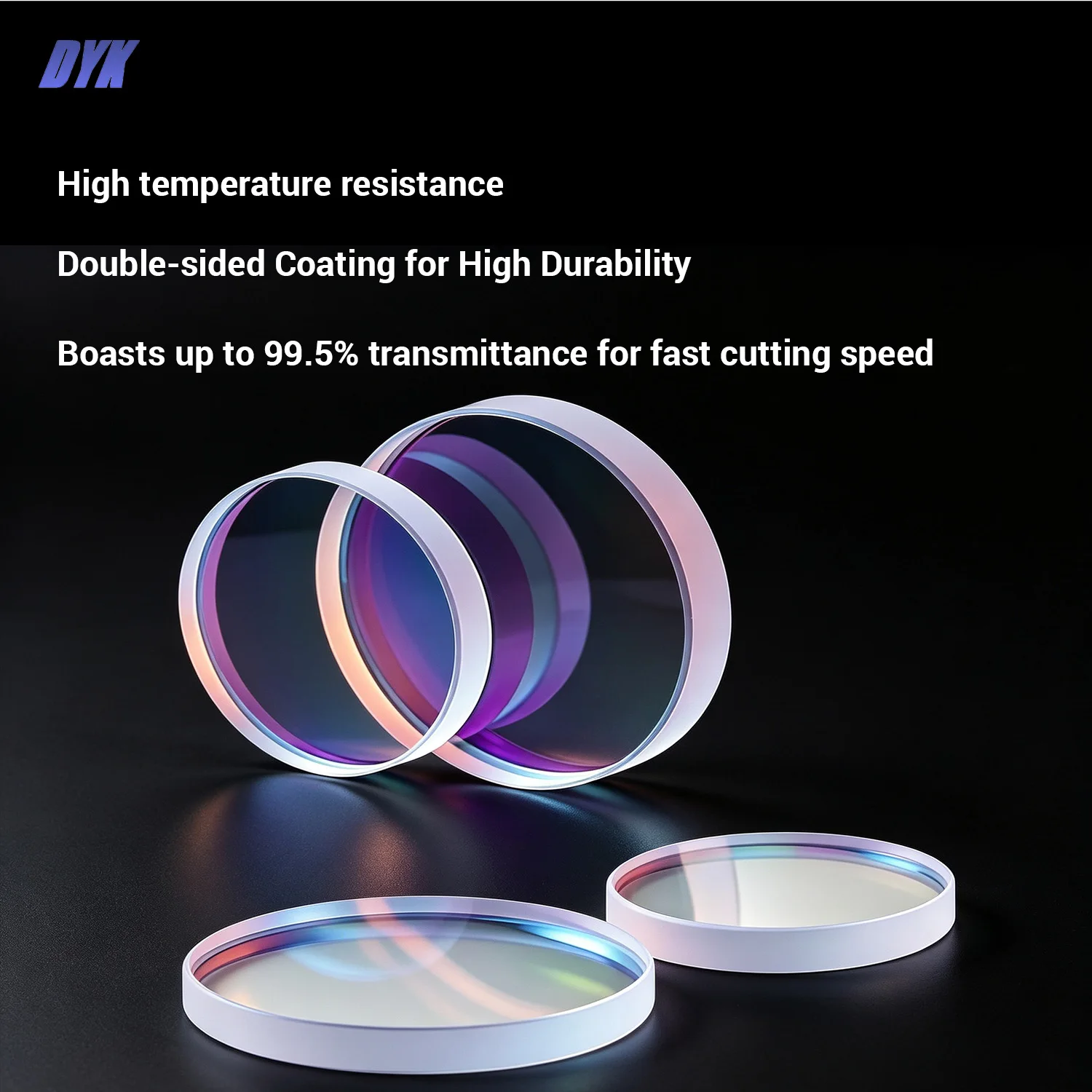 20Pcs/lot Laser Protective Windows 18x2 20x2 20x3 20x4mm Double-sided Coating Laser Protective Lenses for Laser Cutting Head