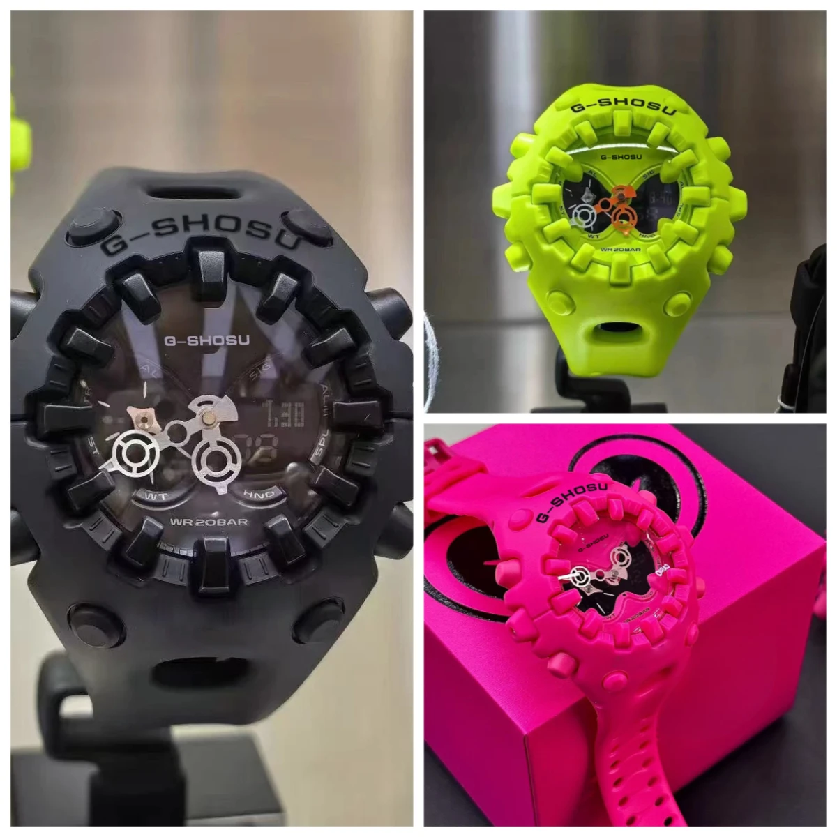 

9898 Store Digital Sports Watch Unisex Special Edition Full-Featured LED Dual Display World Time Large Dial