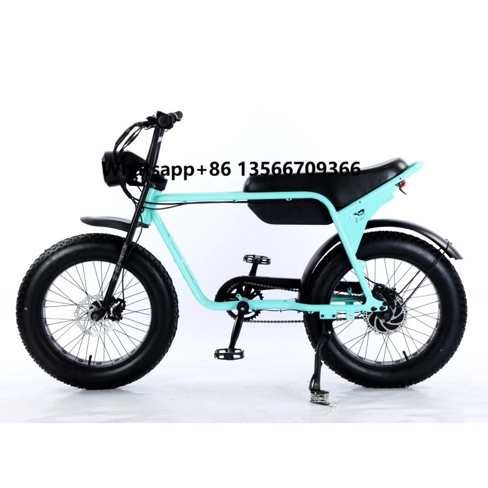 

Fat Tire E Bike Mountain Road Ebike 500W Fat Tire Ebike 750W E Bike Fat Electric Bicycle for Super Retro Ebike 73