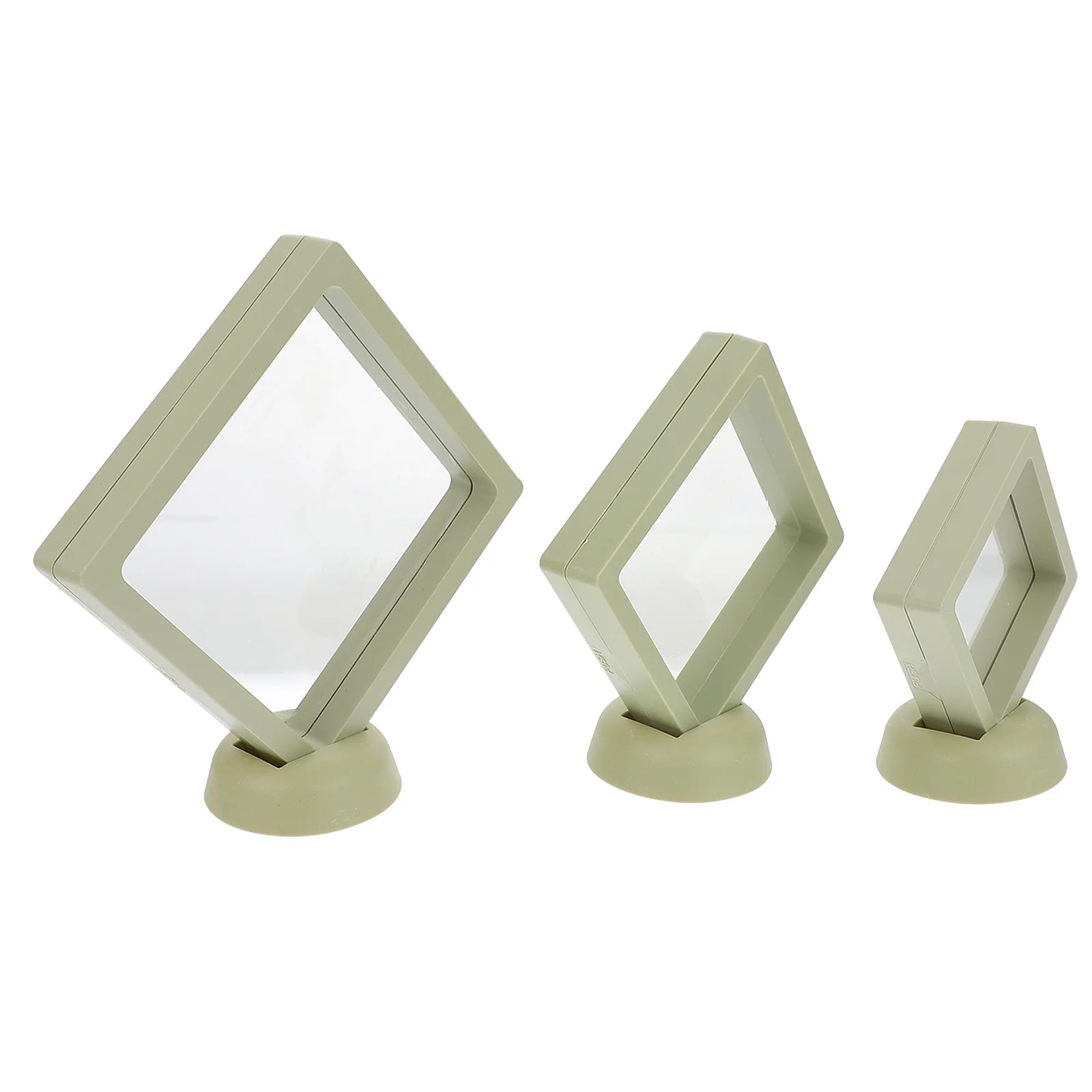 

3 Sets Anti oxidation Box Tiered St Shelves ganizer Floating Jewelry Display St Jewelry Storage Rack Holder Display Rack