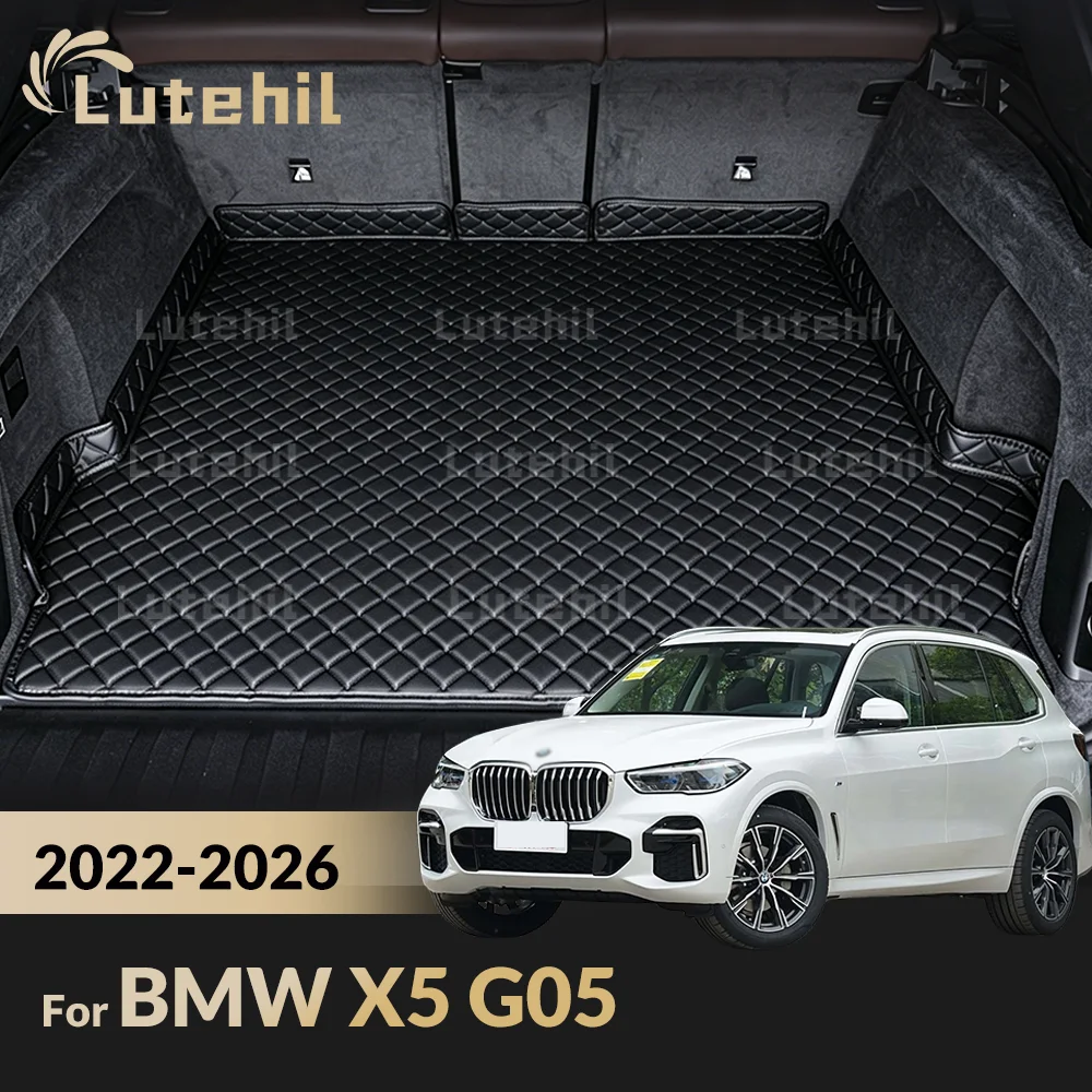 Cargo Liner For BMW X5 G05 2022 2023 2024 2025 2026 All Weather Artificial Leather 3D Car Trunk Mat Custom CRV Accessories