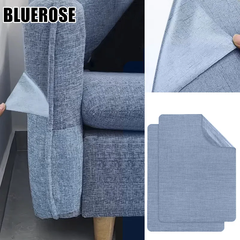 

20x28cm Adhesive Fabric Repair Patches Self-Adhesive Linen Patch for Sofas Car Seats Office Chair Headboards Curtain Tote Bags