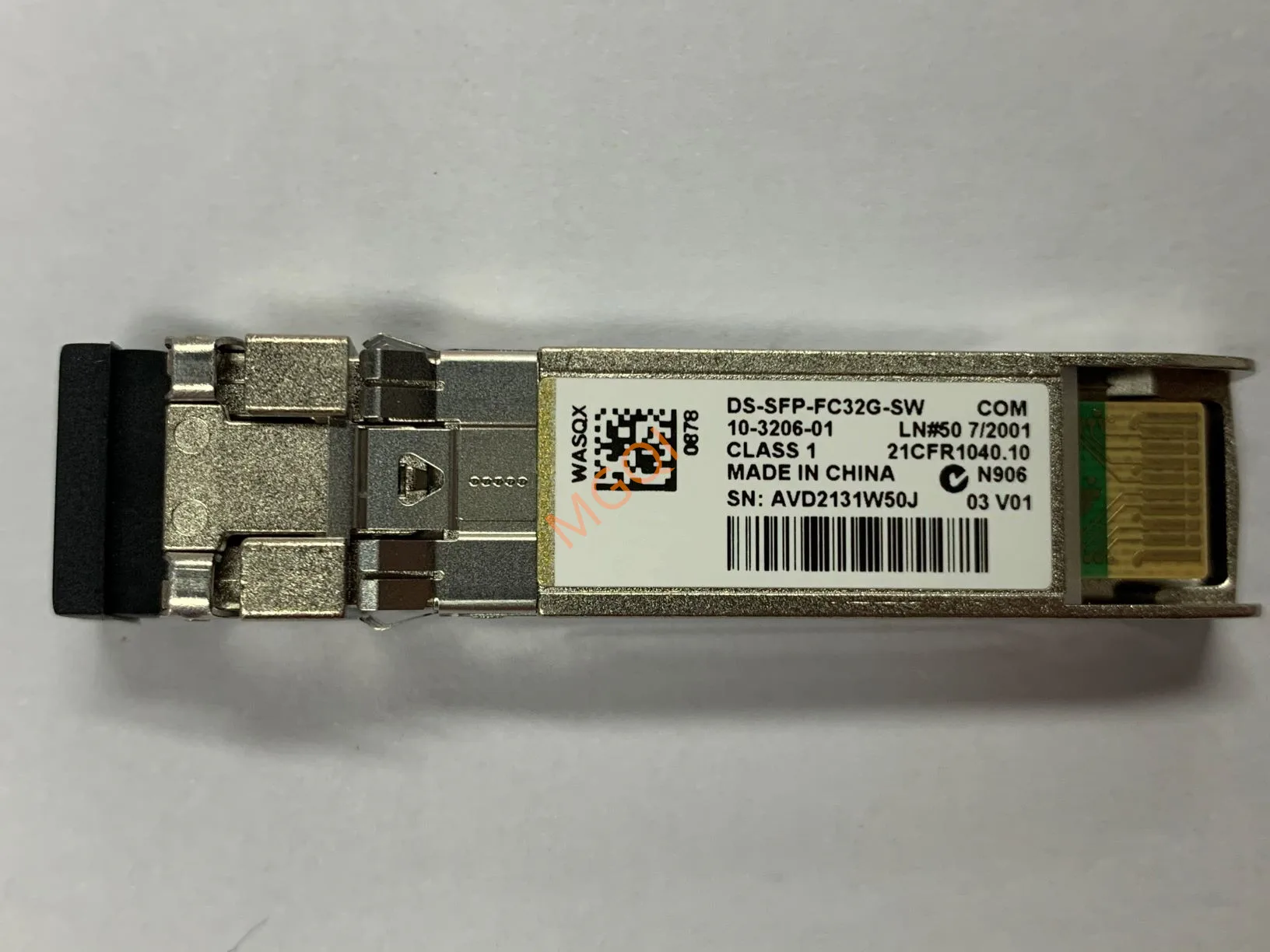 32G SFP الألياف وحدة/DS-SFP-FC32G-SW/10-3206-01/32G 850nm sfp + جهاز الإرسال والاستقبال البصرية/32g sfp + محول الألياف