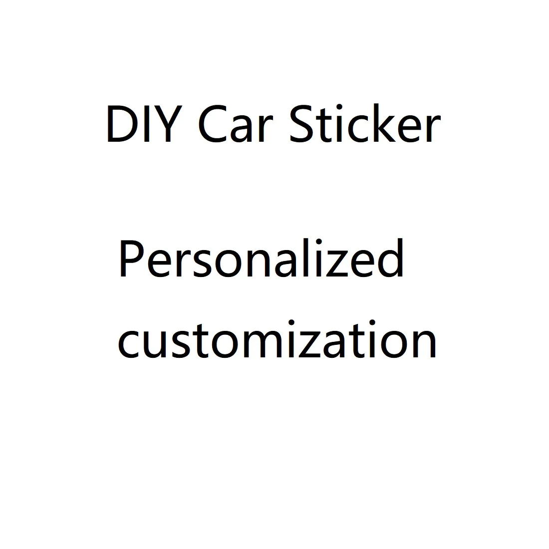 Customized Reflective Car Stickers Reflective Carving Hollow Car Stickers Customized Design Production According to the Pattern