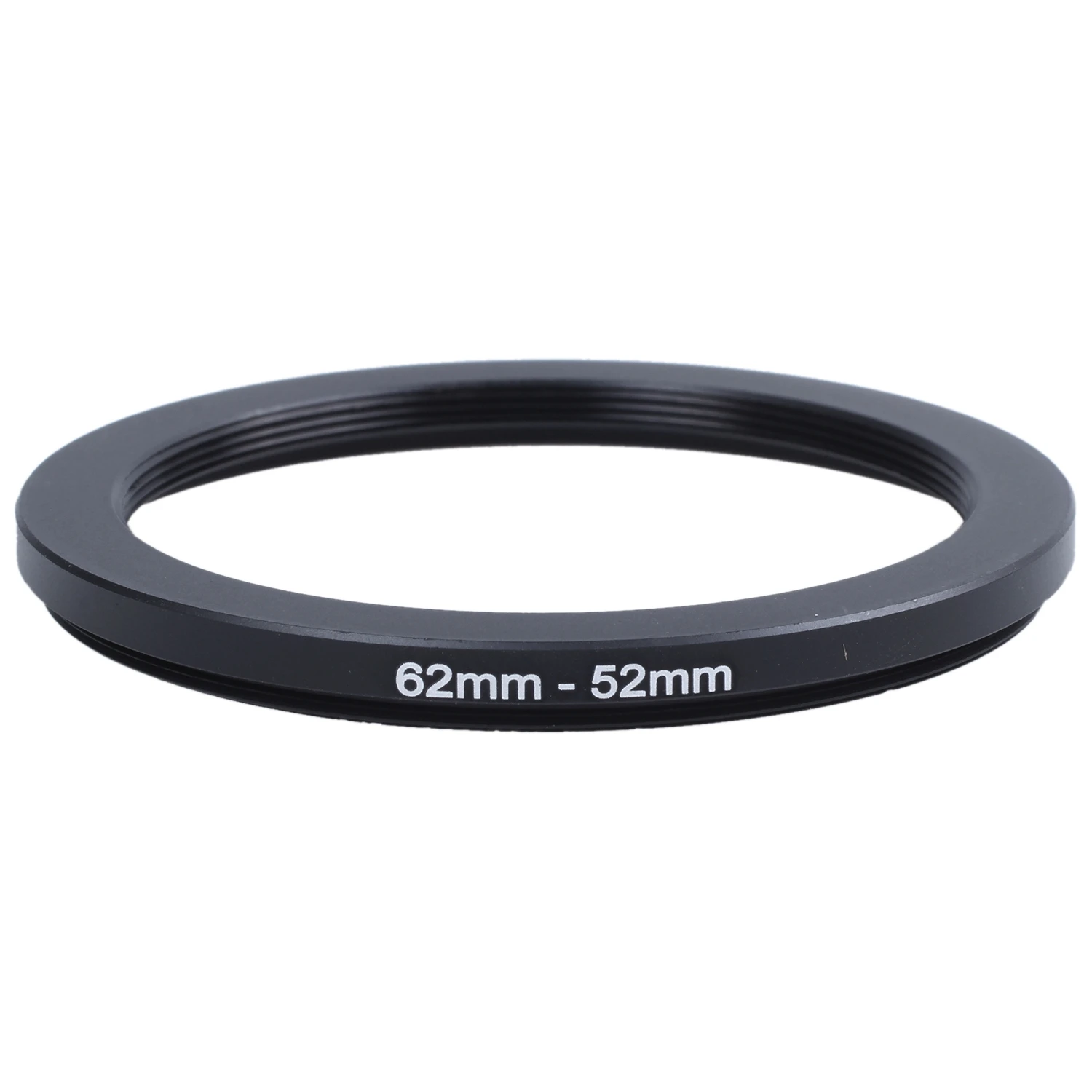 62mm-52mm 62mm to 52mm Black Step Down Ring Adapter for Camera