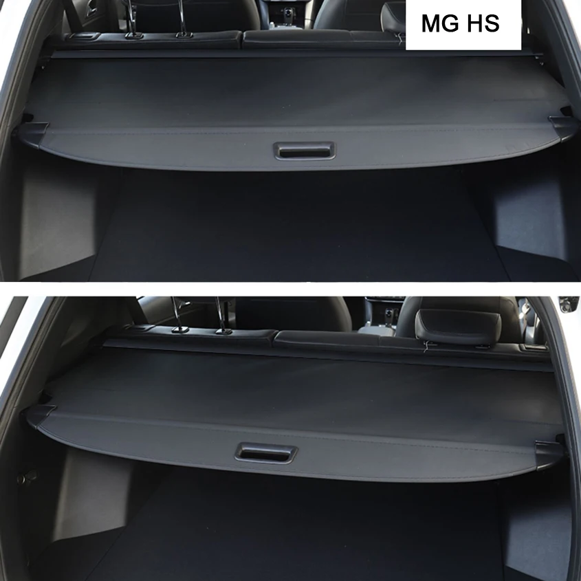 Car Rear Curtain Luggage Shade Curtain Trunk Cargo Security Shield Cover Fit for MG HS 2018-2020 Car Storage Accessories