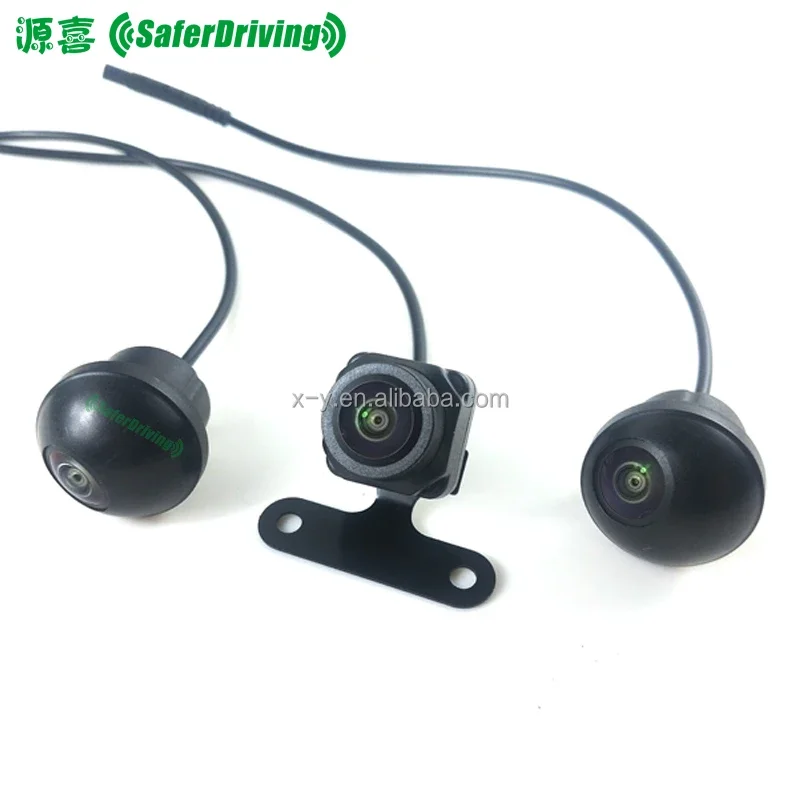 360-degree panoramic camera/front/left/right vehicle recorder XY-Q7-HK