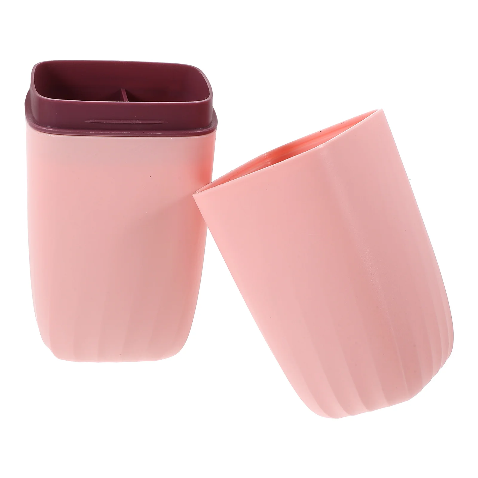 

Toothbrush Box Set Bathroom Cup Portable Case Organiser Cases Container Washing Travel