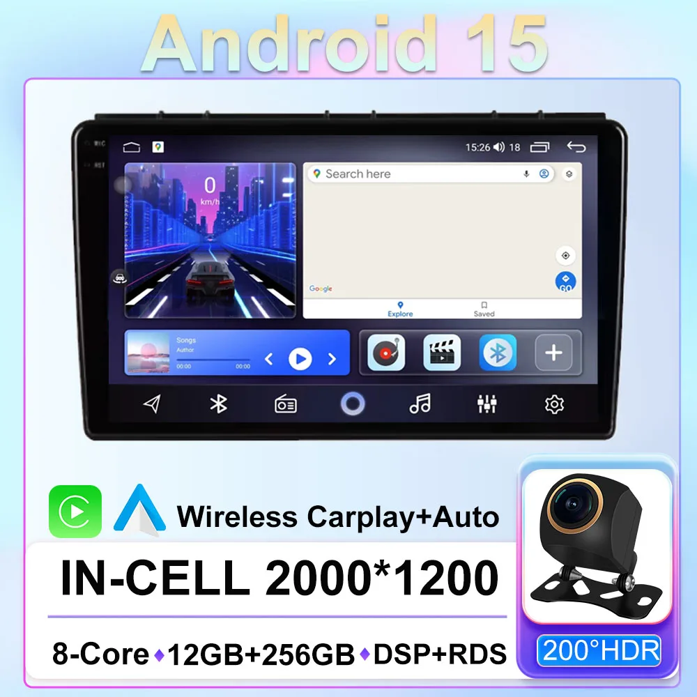 

Видео-мультимедийный плеер для Alfa Romeo Giulietta 940 2013-2023, автомобильный радиоприемник, беспроводной Carplay, Android, GPS-навигация, без 2din