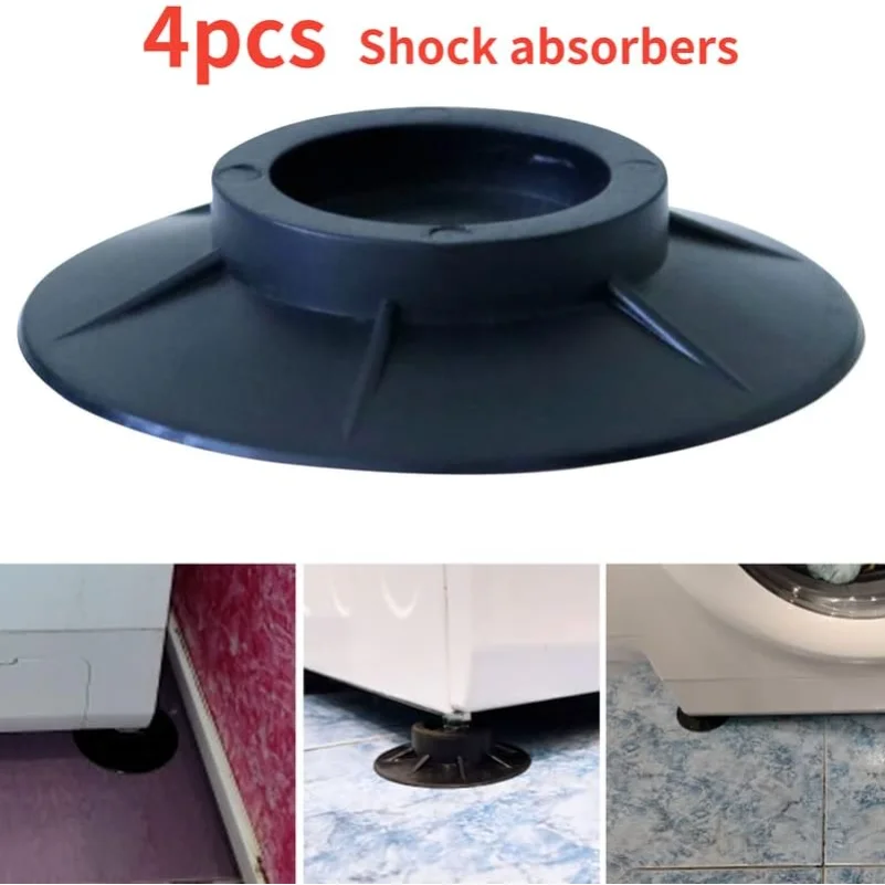 1PCS Anti-Vibration Rubber Feet Pads-Slip-Stop,Silent Skid Raiser Mats for Washing Machine Support Dampers - Non-Slip Stand Pads