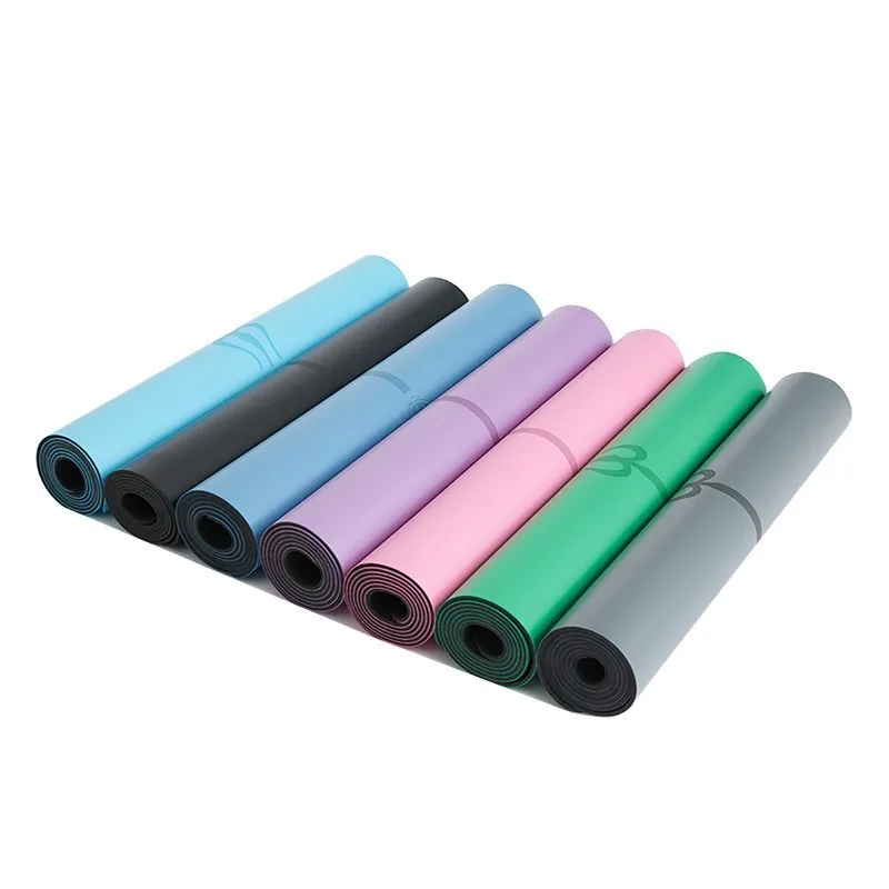 

Natural rubber women's and men's yoga mats, widened and thickened professional sports mats
