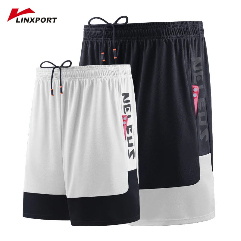 Loose Basketball Shorts Men\'s Training Jerseys Quick Dry Bottoms Football de foot Gym Shorts Compression deportivo with Pocket