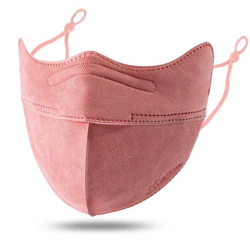 Washable Cotton Mask Mouth Face Mask Fashionable Reusable Anti-UV Anti-Dust Cotton Mask