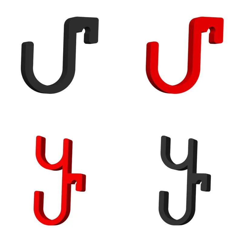 2PCS Car Umbrella Hook Umbrella Car Boot Trunk Organizer Home Mount Holder Hanger Hook Clip