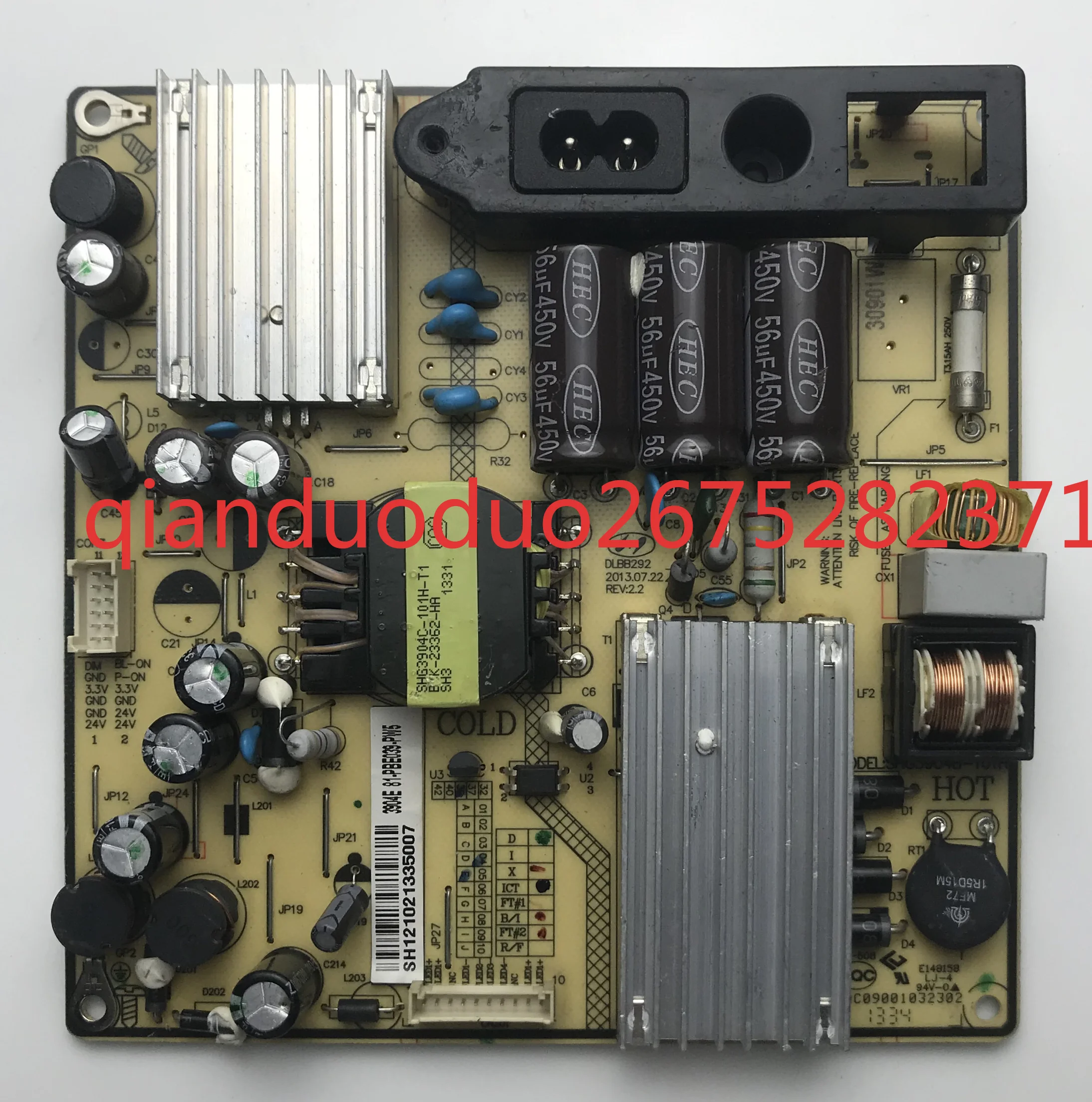 

Подходит для платы питания TCL L42F1590B L42F2590E 42CE681D 42C760D SHG3904B-101H