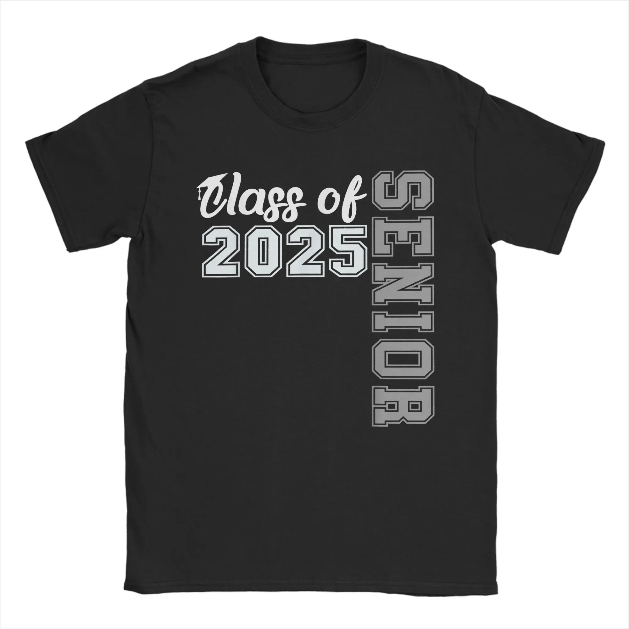 

Men's Class Of 2025 Senior Graduation T Shirts Cotton Clothes Casual Short Sleeve Round Neck Tee Shirt Summer T-Shirt