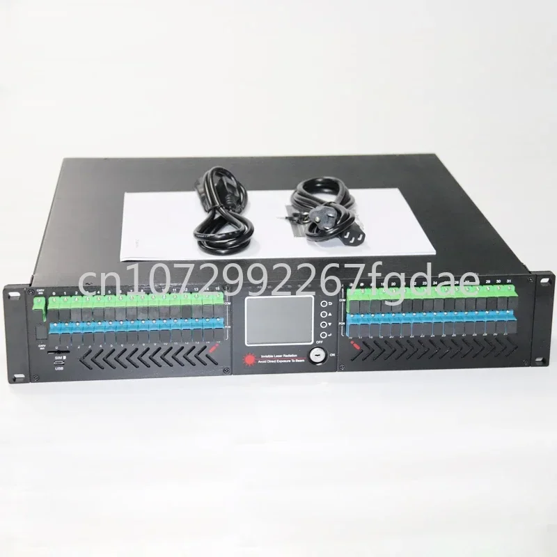 FTTX PON EDFA 32 Port WDM Optical Amplifier EDFA