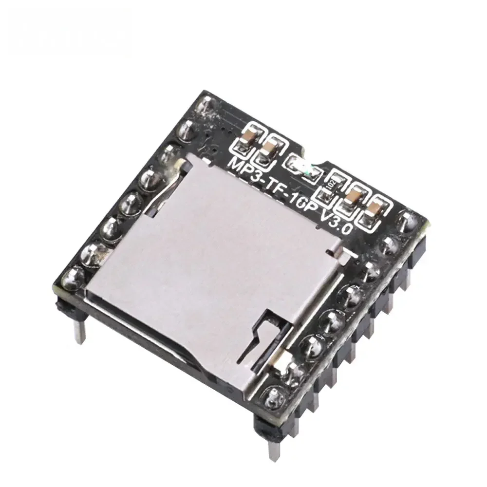 DFPlayer Mini MP3 Player Module - Voice Decoder Board with TF Card/USB/Serial Port Support for Arduino DIY Projects