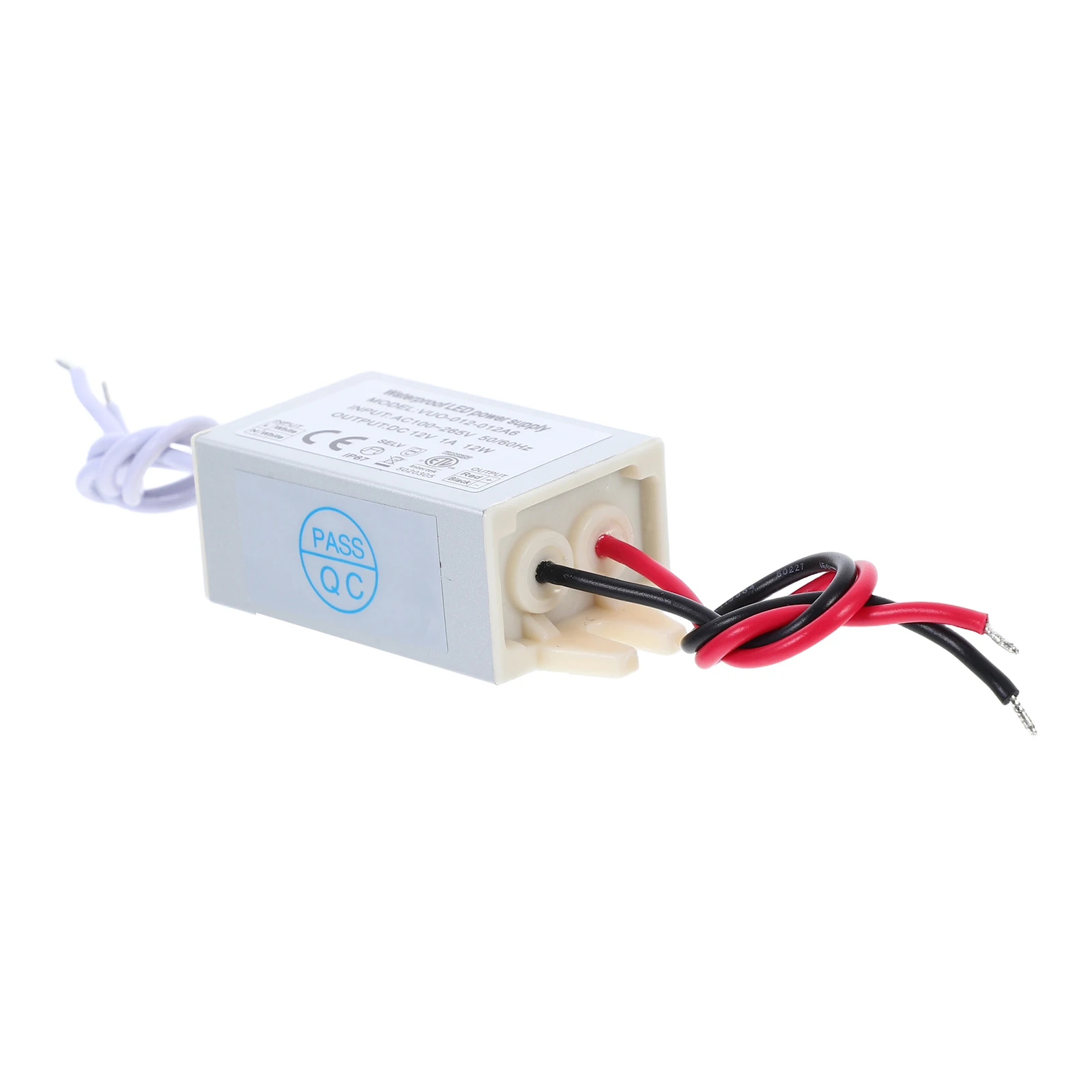 

DC 12V 10W LED Power Driver Waterproof IP67 Constant Voltage Adapter for Strip G4 MR16 Display Lights Power Supply