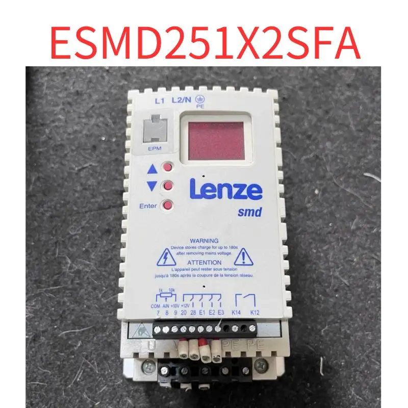 

Second-hand inverter ESMD251X2SFA 0.25KW 220V/230V Test OK