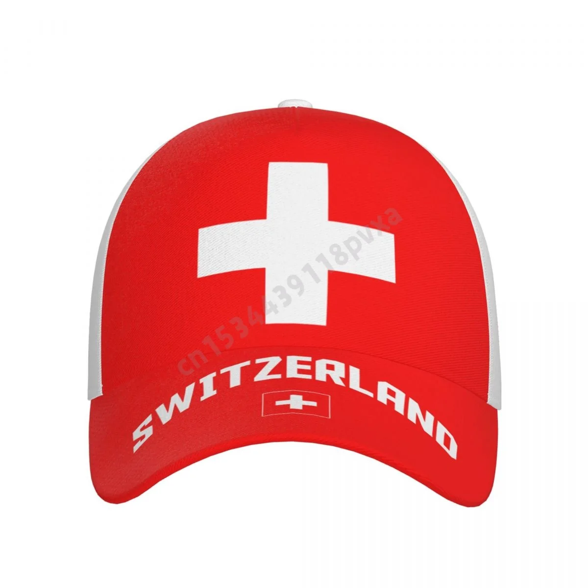 Unisex Switzerland Flag Cool Swiss Adult Baseball Cap Patriotic Hat for Baseball Soccer Fans Men Women