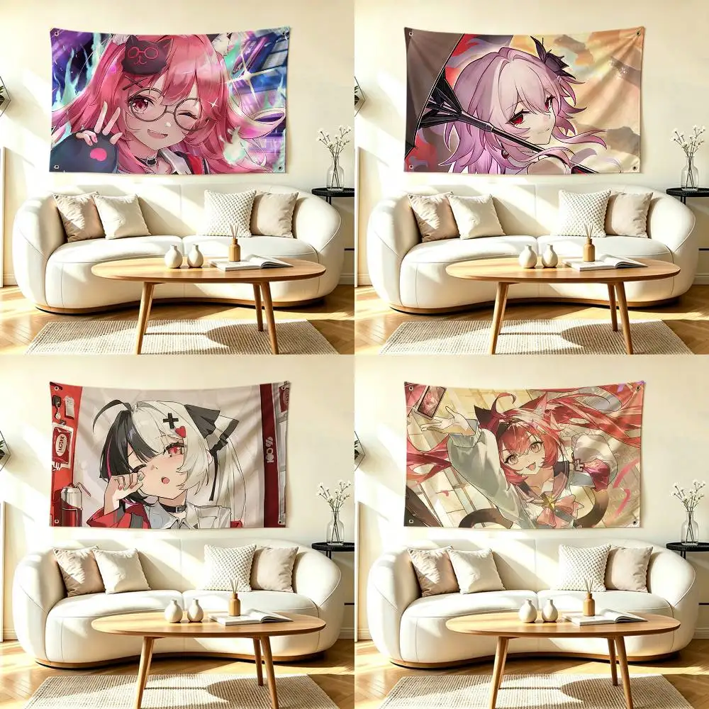 R-RPG Neverness to Everness Anime  Flag Suitable For Party Club Outdoor Interior Wall Decoration Banner Fans Gift