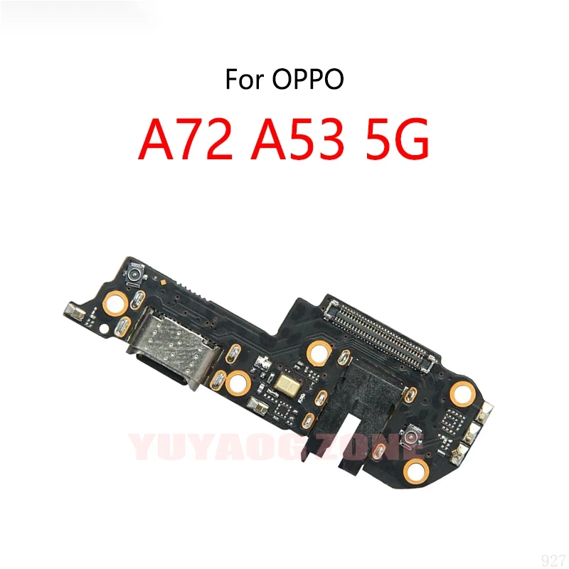 

10 PCS/Lot For OPPO A72 5G A53 USB Charge Dock Port Socket Plug Connector Flex Cable Charging Board Module