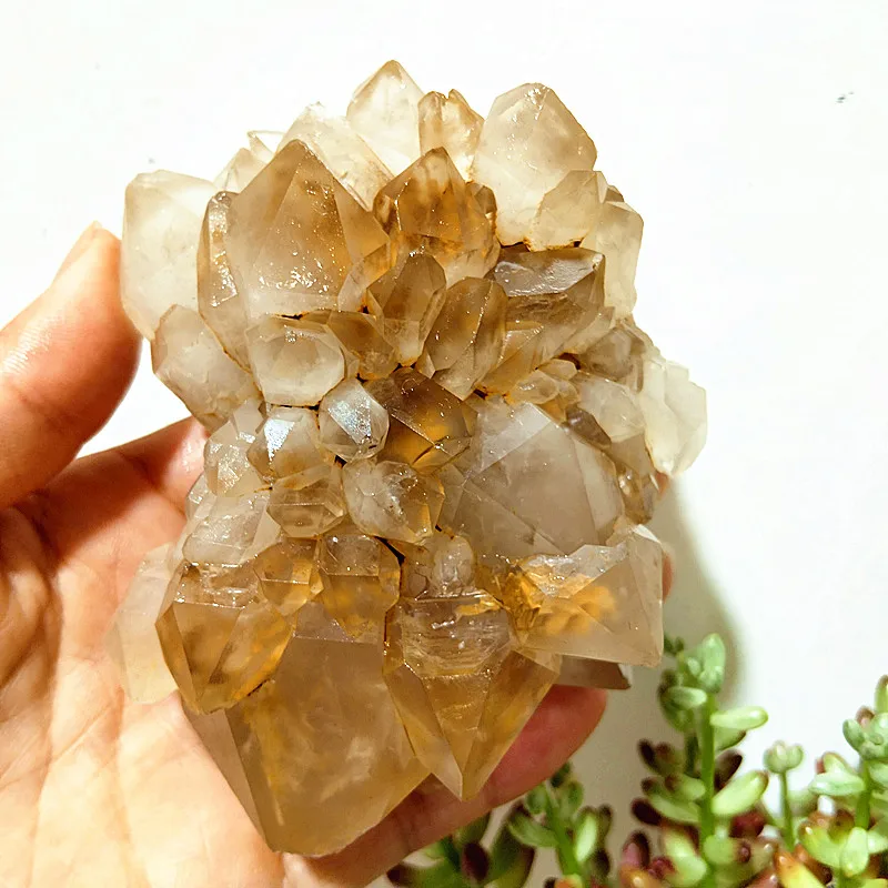 

Natural Stones Yellow Mud Sparkling Clusters Raw Stone Mineral Specimen Rare Crystals Gemstones Powerful Energy Room Decor