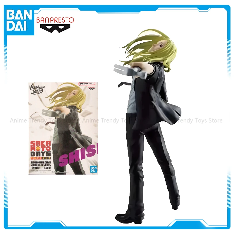 

In Stock Original BANPRESTO VIBRATION STARS SAKAMOTO DAYS Asak Shin Figure Anime Model Toy WY