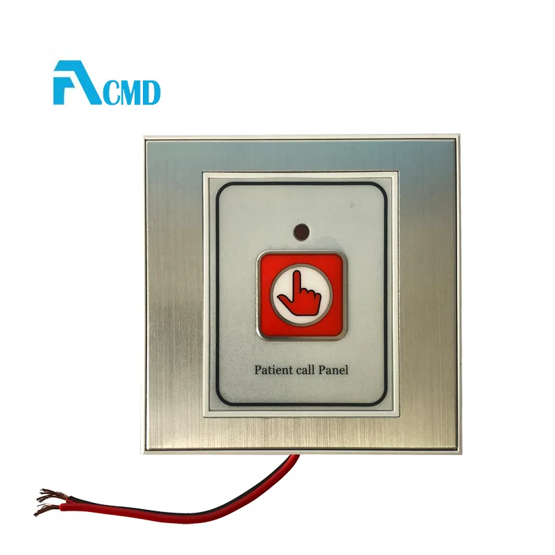 Sistema de chamada de enfermeira com fio hospitalar de alta qualidade Sistema de botão de chamada com unidade principal de cama