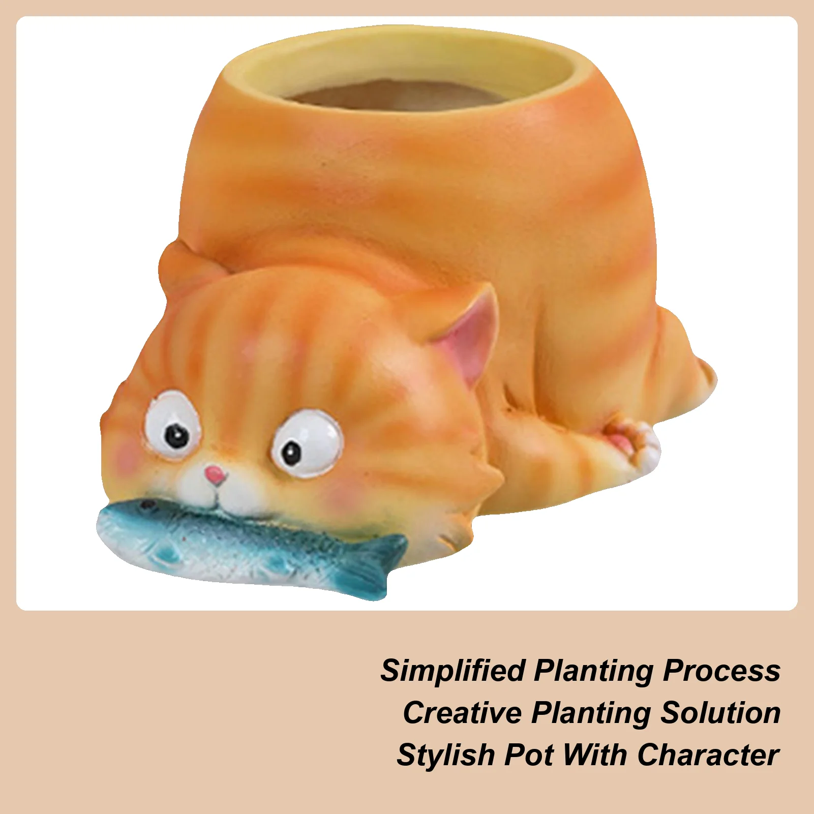 

Animal Flower Pots Cute Animal Shaped Flower Planter Resin Decorative Cartoon Garden Vase For Home Lawn Indoor Living Room Yard