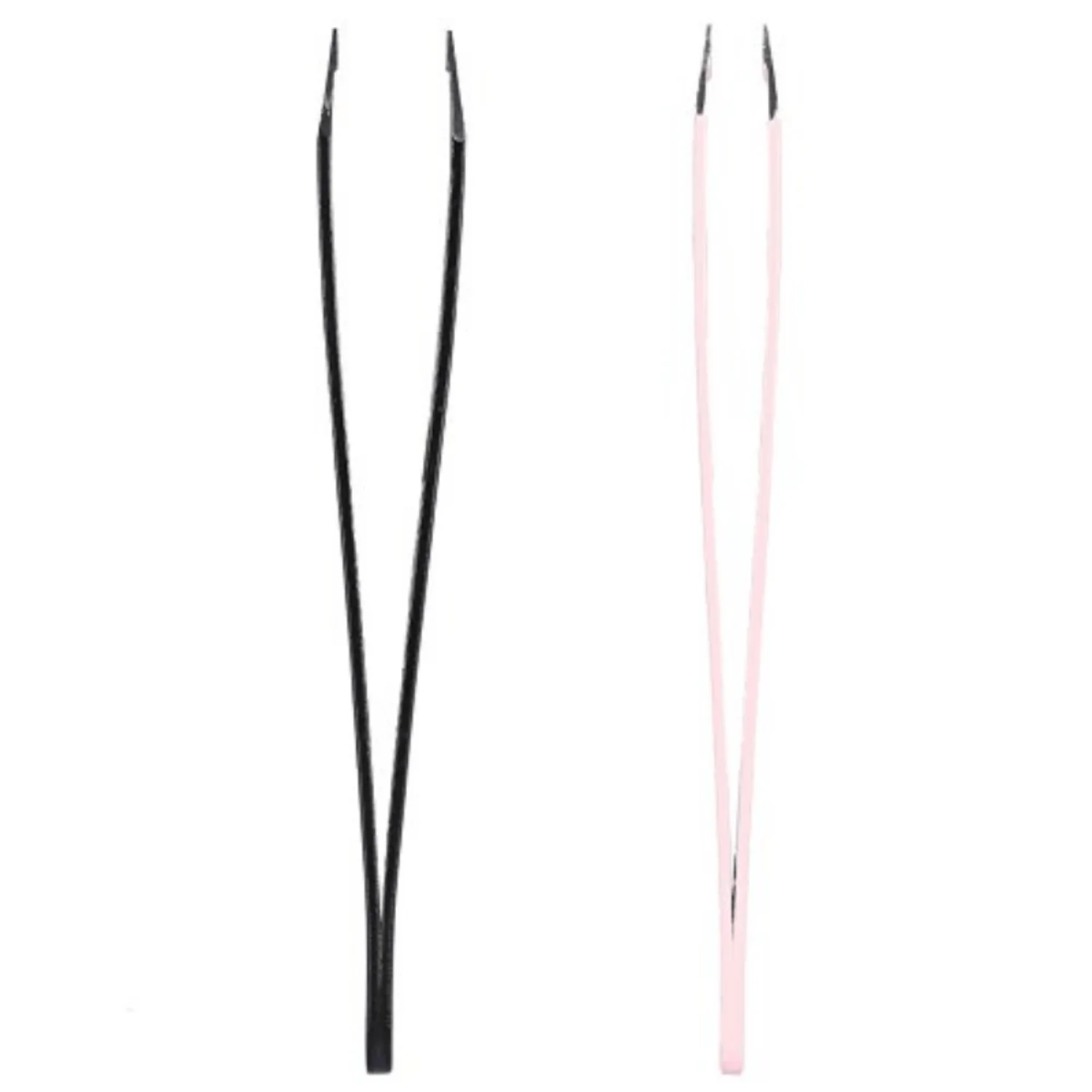 Stainless Steel Eyebrow Tweezers -  Makeup Tool for  and Beauty Salon Use - Precise Hair Removal and Shaping