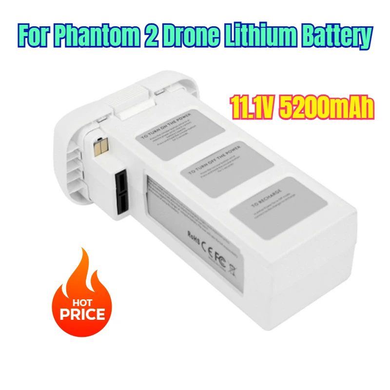 

11.1V 5200mAh for Phantom 2 Drone Lithium Battery