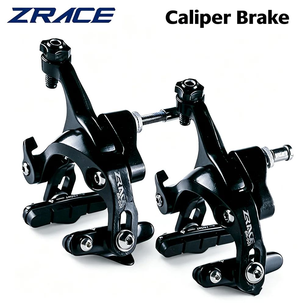 ZRACE BR-001 Dual Pivot Caliper Brake, CNC Aluminum Short Arm Brake for Road/Folding Bike, Front+Rear Kit