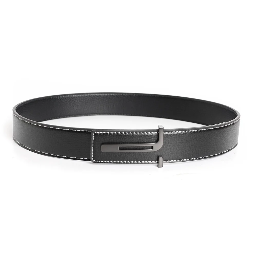 

Top Luxury Designer Brand Pin T Buckle Belt Men High Quality Women Genuine Real Leather Dress Strap for Jeans Dress Waistband