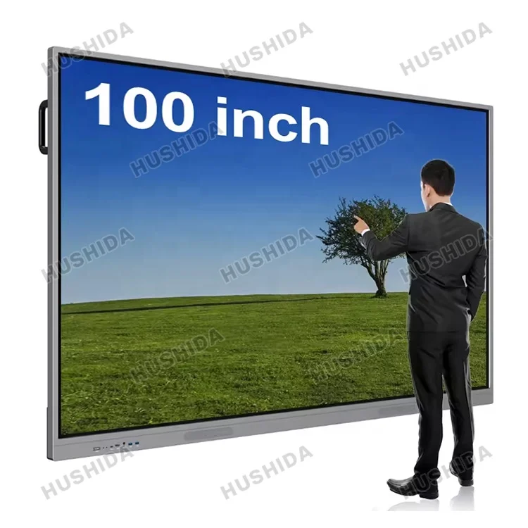 55 65 75 86 100 Inch Interactive Flat Panel Multi Touch Screen Digital Whiteboard Smart Board for Education