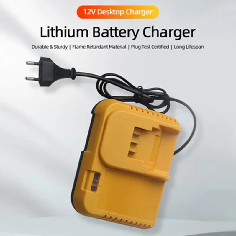 【Y】1Pc 21V 0.5A Power Tool Battery Charger with Indicator Light And Wrench Holder for Home Improvement