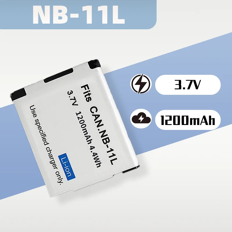 

Fast Delivery Rechargeable 3.7V 1200mAh Battery for Canon NB11L/NB-11L (11L), Compatible with IXUS 125 HS/132/140 Cameras