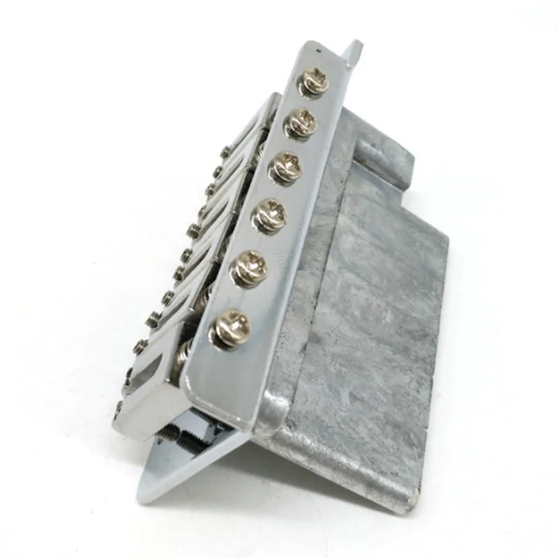 

Guitar Parts Tremolo Bridge Guitar Bridge Steel Saddle Chrome Single Rocker Gold Silver Black