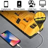 USB 포트가 있는 리튬 이온 배터리 충전기, Dewalt DCB104 4 포트 고속 충전기, DCB120 DCB127 DCB200, 12V, 14.4V, 18V, 20V 3