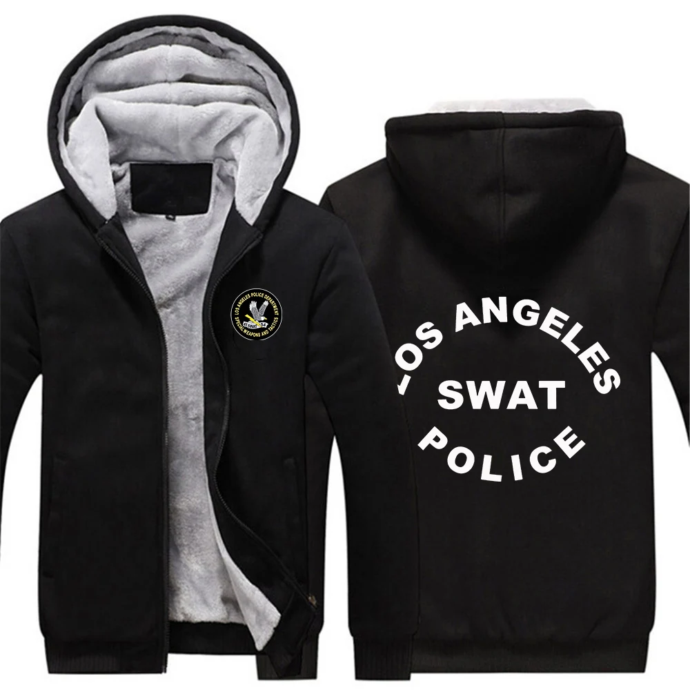 SWAT Department Tv Series SECURITY INVESTIGATION Men's Jacket Camouflage Thicken Winter Jackets Man Casual Hoodies