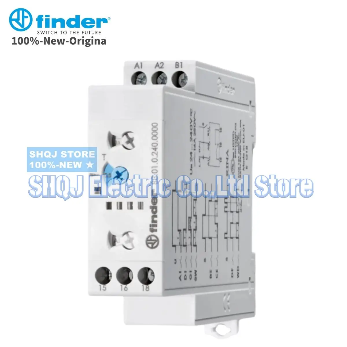 finder Modular timer 83.01.0.240.0000 24-240V Replace the old model 87.01 100% new original